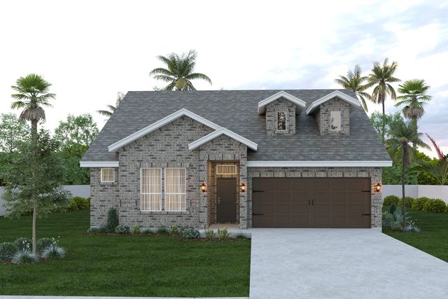 San Marcos Plan in Tanglewood at Bentsen Palm, Mission, TX 78572