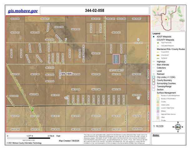 334-02-058 E  Sweet Bush Rd, Kingman, AZ 86409