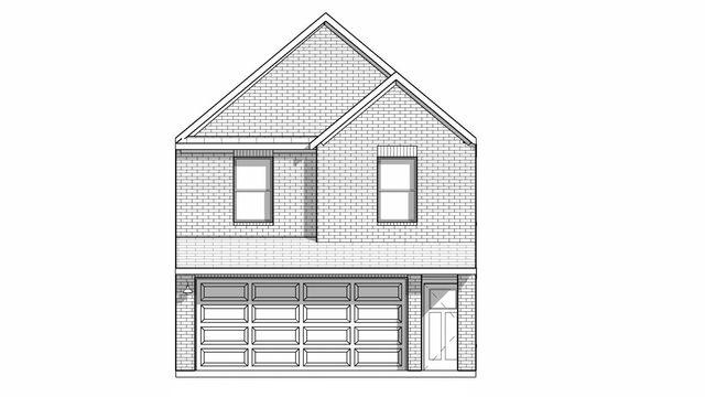 Justice-Lot Fit Plan in Hanolley Hills, Sherman, TX 75092