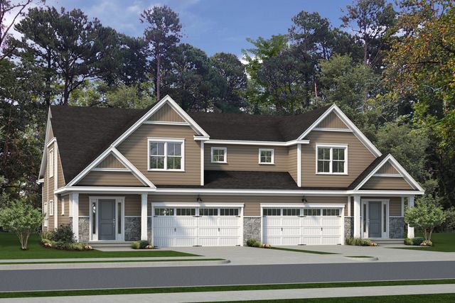 Carriage Home Plan in The Reserve at Stonebridge Crossing, Cheshire, CT 06410