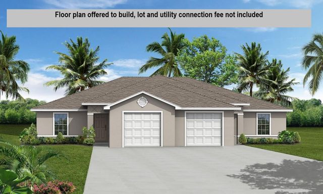 Millstone Plan ON YOUR LOT in Palm Coast BUILD ON YOUR LOT, Palm Coast, FL 32164