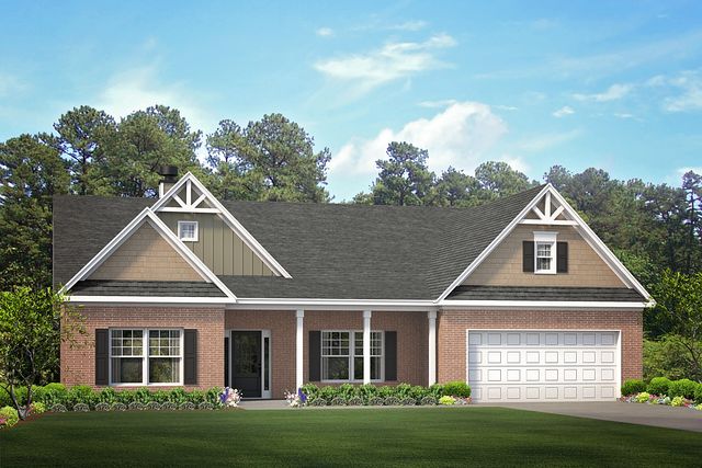 The Kensley Plan in The Shores at Lynncliff, Gainesville, GA 30506