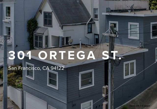 301 Ortega St, San Francisco, CA 94122