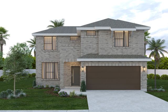 Acuna II Plan in Tanglewood at Bentsen Palm, Mission, TX 78572