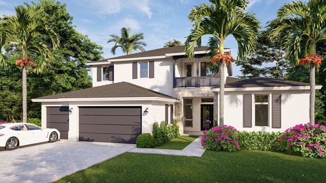 Bluestem Plan in Pine Rockland Estates by CC Homes, Miami, FL 33143