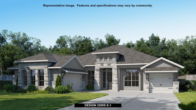 3205S Plan in The Colony 80', Bastrop, TX 78602