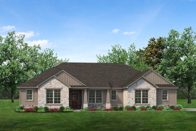 Colorado II Plan in Fairview Meadows, Rhome, TX 76078