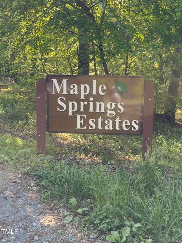 10 Maple Springs Ln, Bear Creek, NC 27207