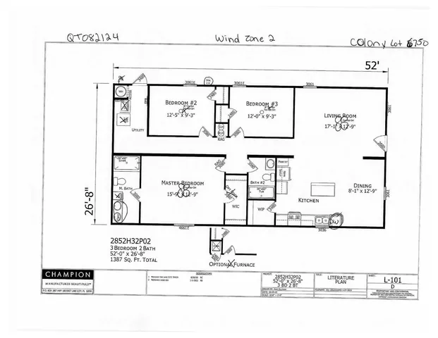 The Palm Way Plan in Colony, Merritt Island, FL 32952