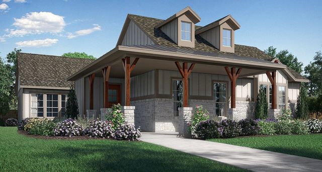 The Piazza I Plan in Easton Park, Austin, TX 78744