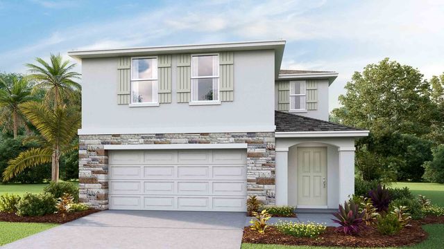 Elston II Plan in Abbott Park, Zephyrhills, FL 33540