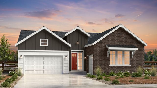 The Columbine Plan in Hillside at Crystal Valley Destination Collection, Castle Rock, CO 80104