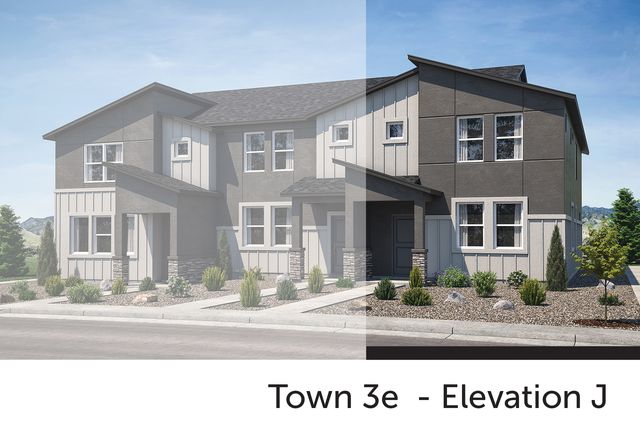 Town 3 Plan in Greenways at Sand Creek, Colorado Springs, CO 80922