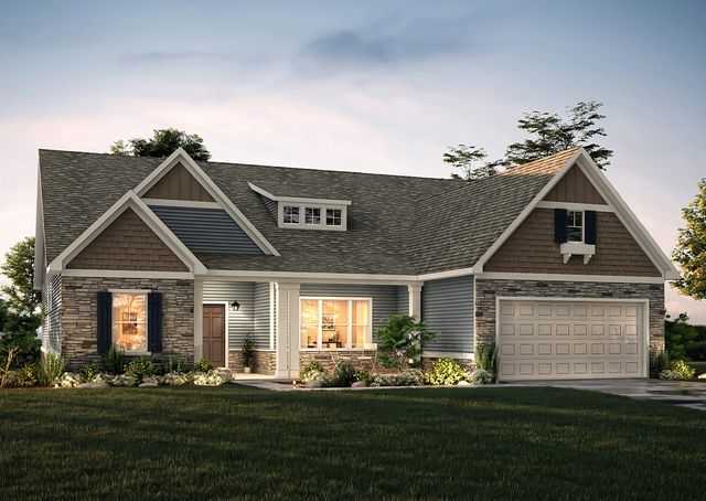 The Langley Plan in True Homes On Your Lot - Winding River Plantation, Bolivia, NC 28422