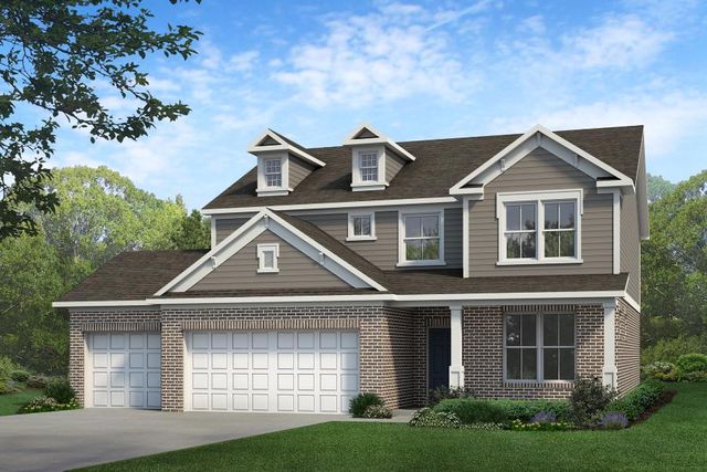 Legacy 2537 Plan in Highlands at Grassy Creek, Indianapolis, IN 46239