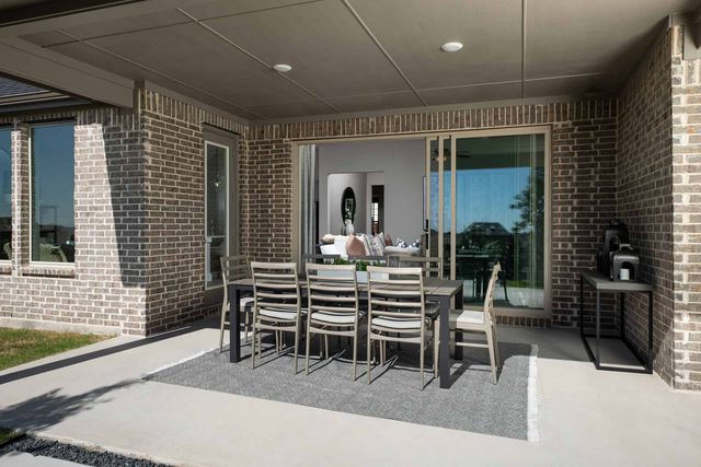 Bryson Plan in Inspiration Collection at Union Park, Aubrey, TX 76227
