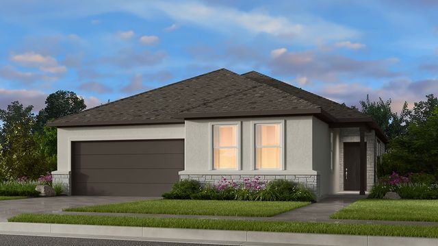 Bosque 2 Plan in Stonewall Ranch 50s, Liberty Hill, TX 78642