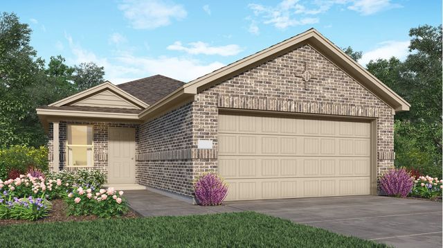 Windhaven Plan in Moran Ranch : Cottage Collection, Willis, TX 77378