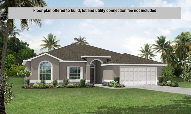 Captiva II Plan ON YOUR LOT in Palm Coast BUILD ON YOUR LOT, Palm Coast, FL 32164