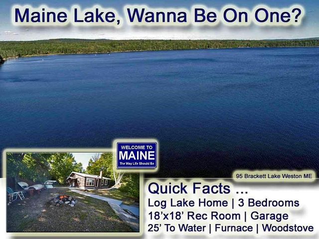 95 Brackett Lake, Weston, ME 04424