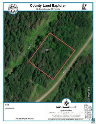 Lot 9 Sibley Dr, Ely, MN 55731