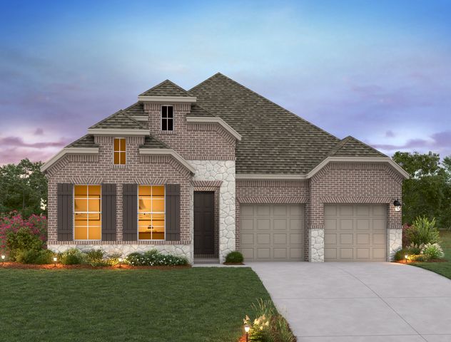 Waterville Plan in The Colony, Bastrop, TX 78602