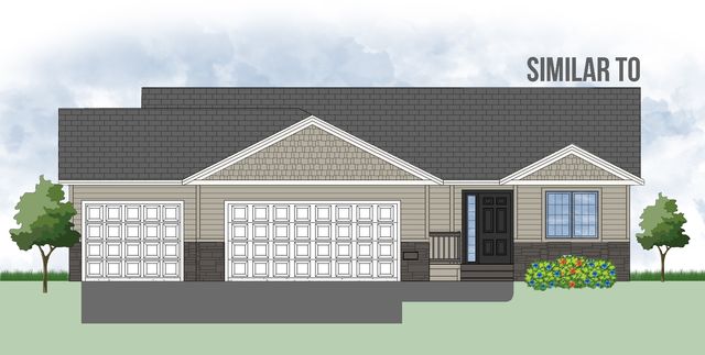 Carter Plan in Creekside Place, Harrisburg, SD 57032