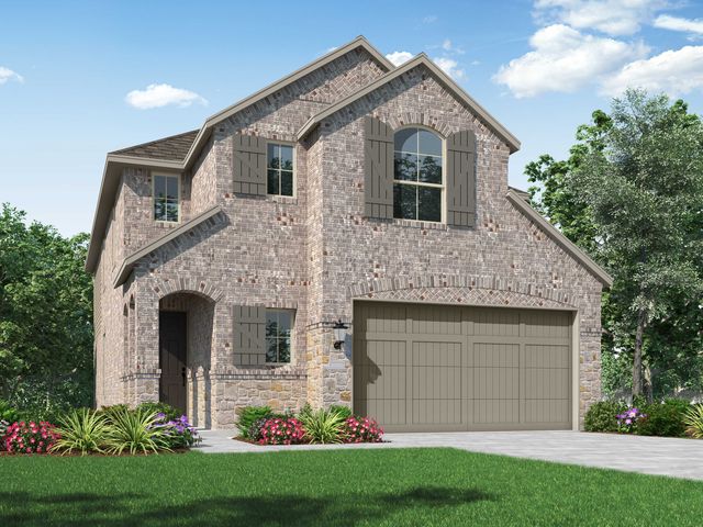 Plan Cotswold in Meridiana: 40ft. lots, Manvel, TX 77578