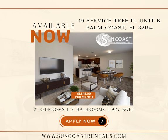 19 Service Tree Pl #B, Palm Coast, FL 32164