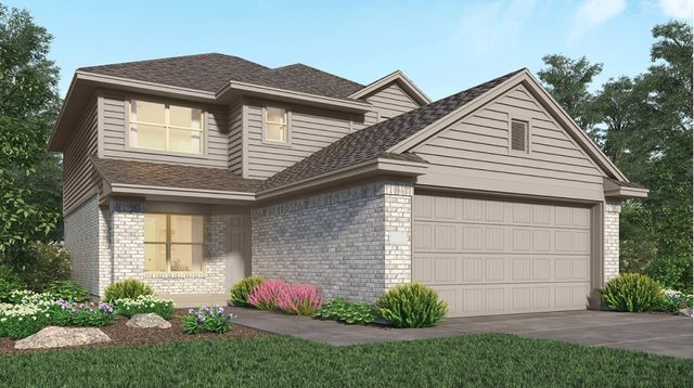 Hawthorn Plan in Moran Ranch : Cottage Collection, Willis, TX 77378