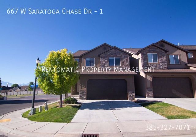 667 W  Saratoga Chase Dr #1, Saratoga Springs, UT 84045