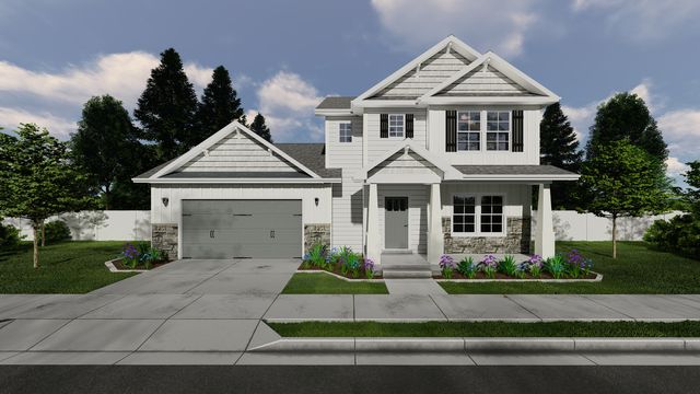 Foxhill Plan in Pepperwood Crossing | OLO Builders, Rigby, ID 83442