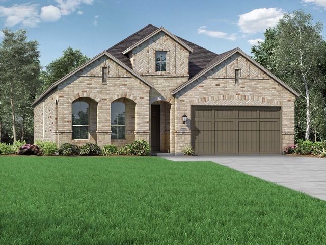 Plan Amberley in Parkside On The River: 50ft. lots, Georgetown, TX 78628