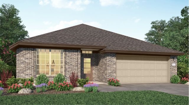 Lantana II Plan in Pinewood at Grand Texas : Wildflower II Collection, New Caney, TX 77357