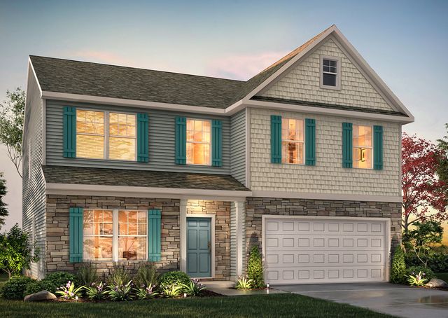 The Kipling Plan in True Homes On Your Lot - Waterford, Leland, NC 28451