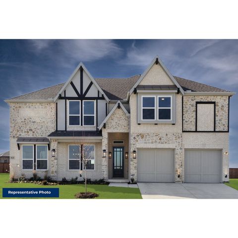 Brentwood 3F (w/Media) Plan in High Country, Burleson, TX 76028