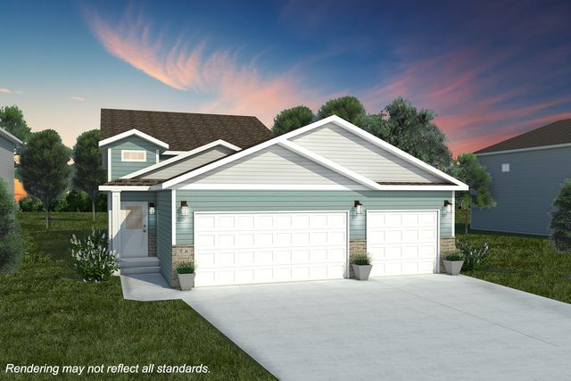 2180 CLASSIC 3 STALL Plan in Meadow View, Fargo, ND 58104