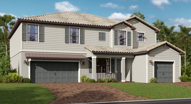 Sorrento Plan in Timber Creek : Manor Homes, Fort Myers, FL 33913