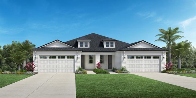 Woodlawn Plan in Retreat at Town Center - Villa Collection, Palm Coast, FL 32164