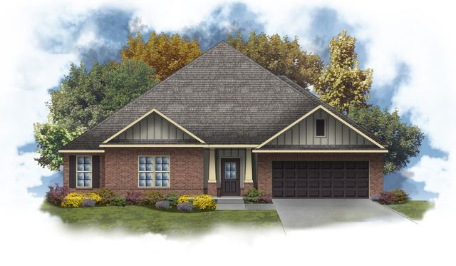 Taft IV G Plan in Hickory Cove, Gurley, AL 35748