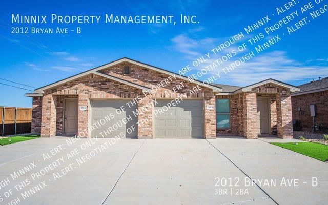 2012 Bryan Ave  #B, Wolfforth, TX 79382