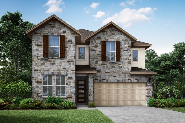 Willow Plan in Arbor Collection at Heritage, Dripping Springs, TX 78620