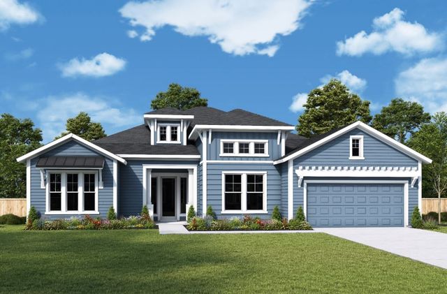 Windover by David Weekley Homes Plan in Coral Ridge at Seabrook in Nocatee, Ponte Vedra, FL 32081