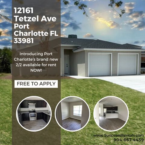 12161 Tetzel Ave, Pt Charlotte, FL 33981