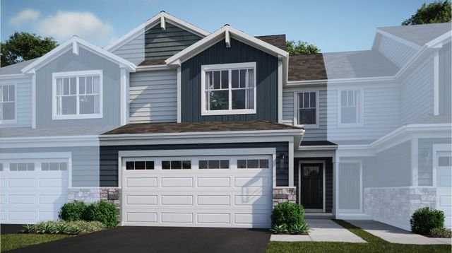 Charlotte Plan in Woodlore Townes, Crystal Lake, IL 60012
