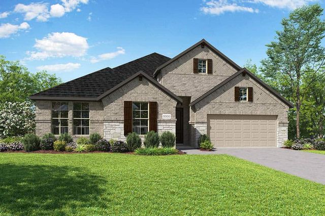 Carson Plan in Inspiration Collection at Union Park, Aubrey, TX 76227