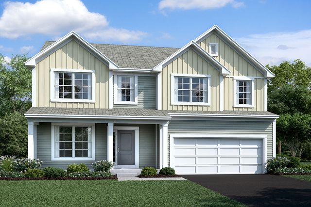 Findlay Plan in Homes at Foxfire, Commercial Pt, OH 43116