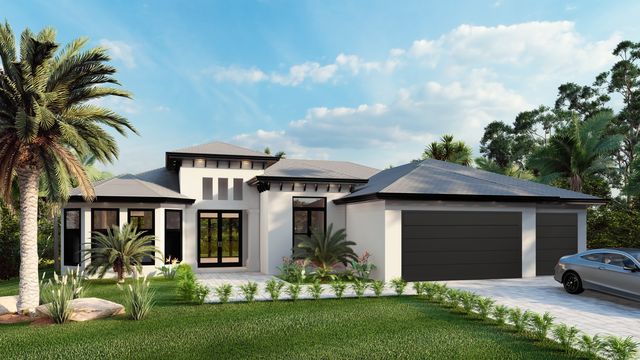 Madrid Plan in Pascal Construction, Inc., Cape Coral, FL 33990