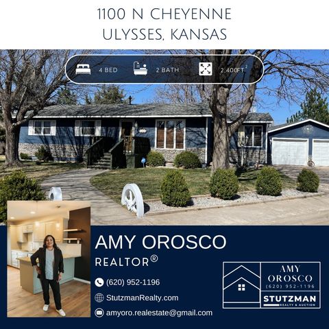 1100 N  Cheyenne St, Ulysses, KS 67880