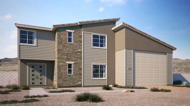 Hamilton Plan in Founders Village at Black Mt Ranch : Collection I, Henderson, NV 89015